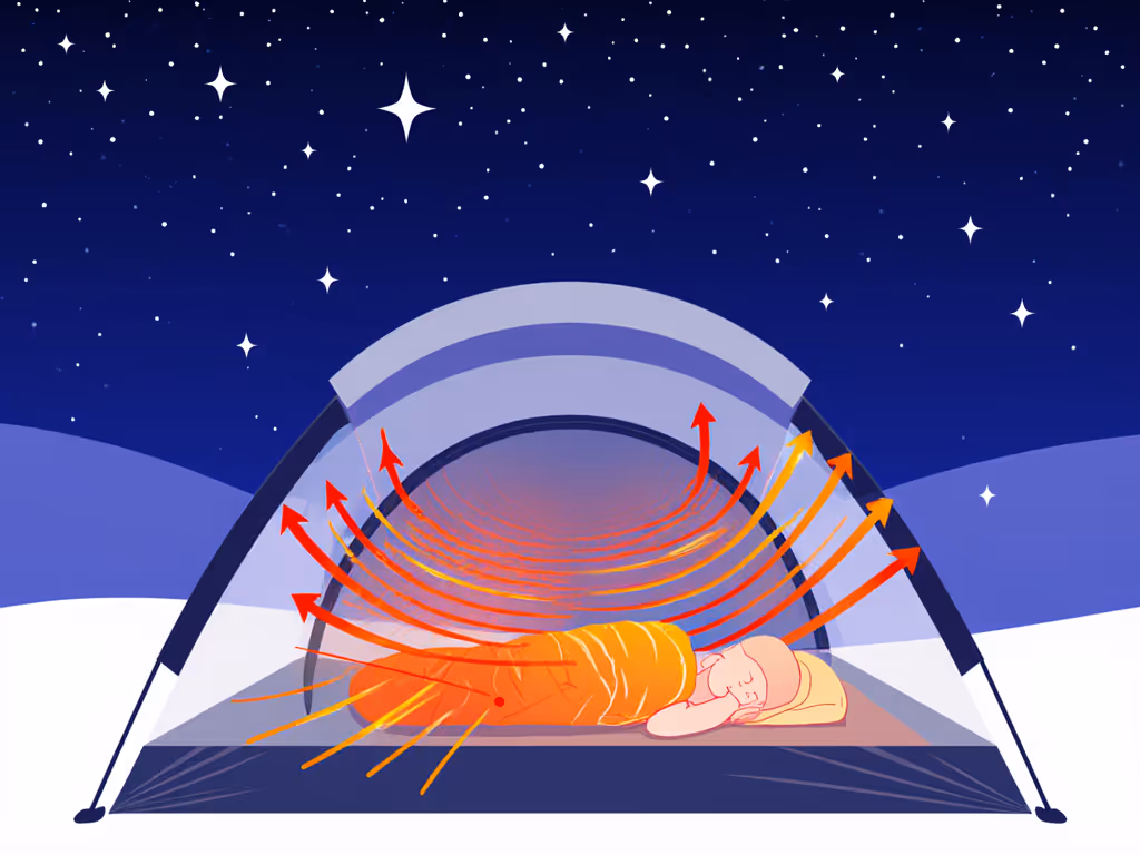 illustration_of_radiant_heat_loss_from_sleeper_in_tent_under_stars