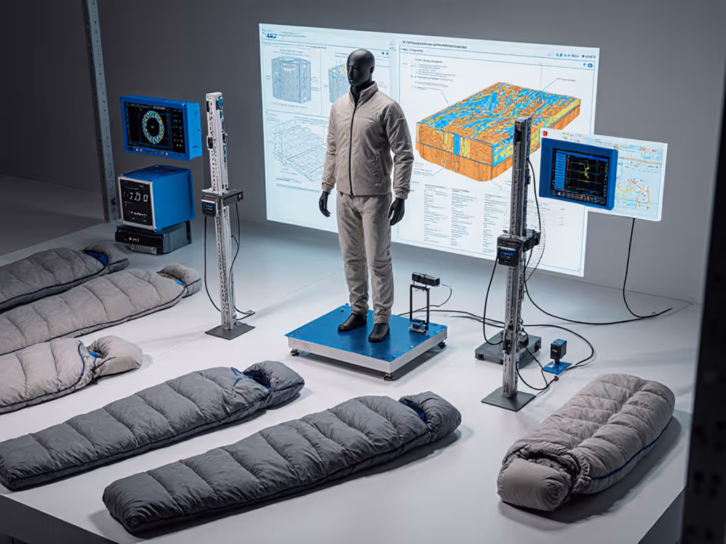 sleeping_bag_hood_thermal_efficiency_testing_setup