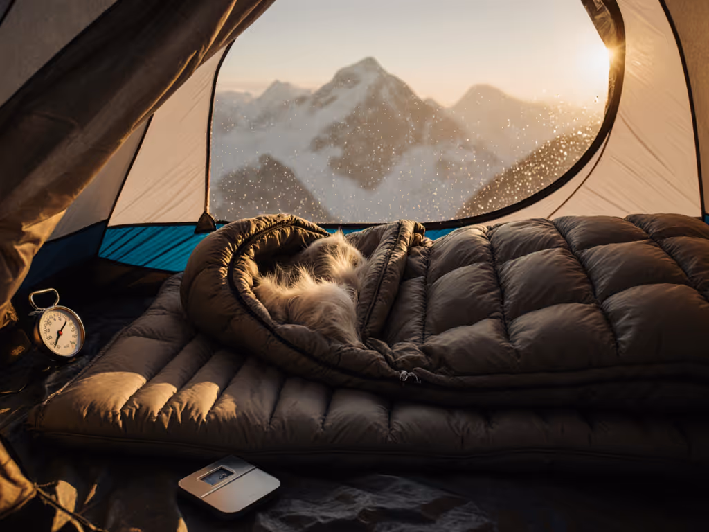 Sleeping Bag Fill Power: Warmth Without Cold Spots