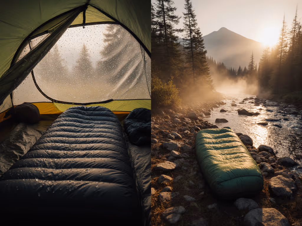 Warm Weather Sleeping Bags: Down vs Synthetic in Humid Conditions