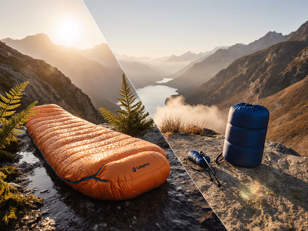 Synthetic vs Down Sleeping Bags: Moisture Proof vs Lightweight