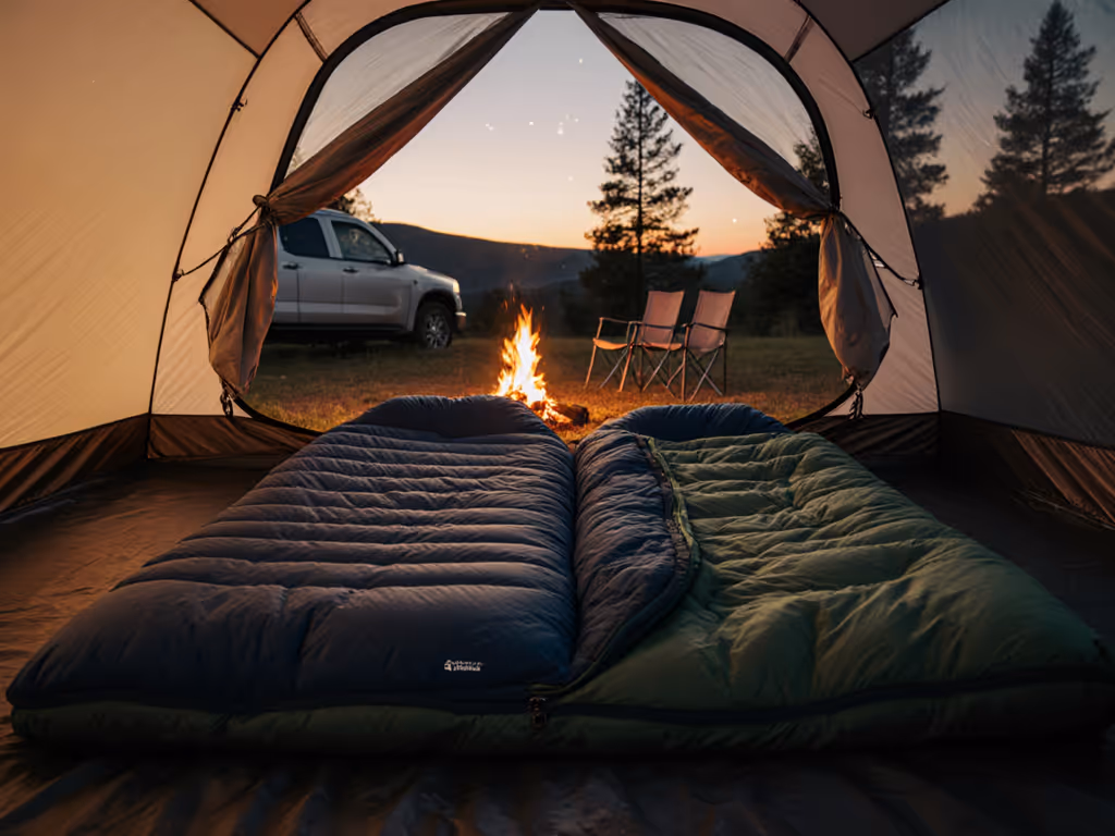Best Two Person Sleeping Bags for Family Car Camping