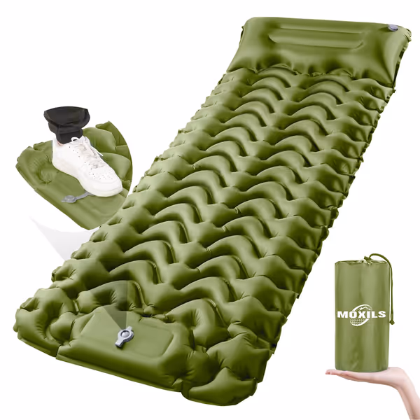 MOXILS Ultralight Inflatable Sleeping Pad
